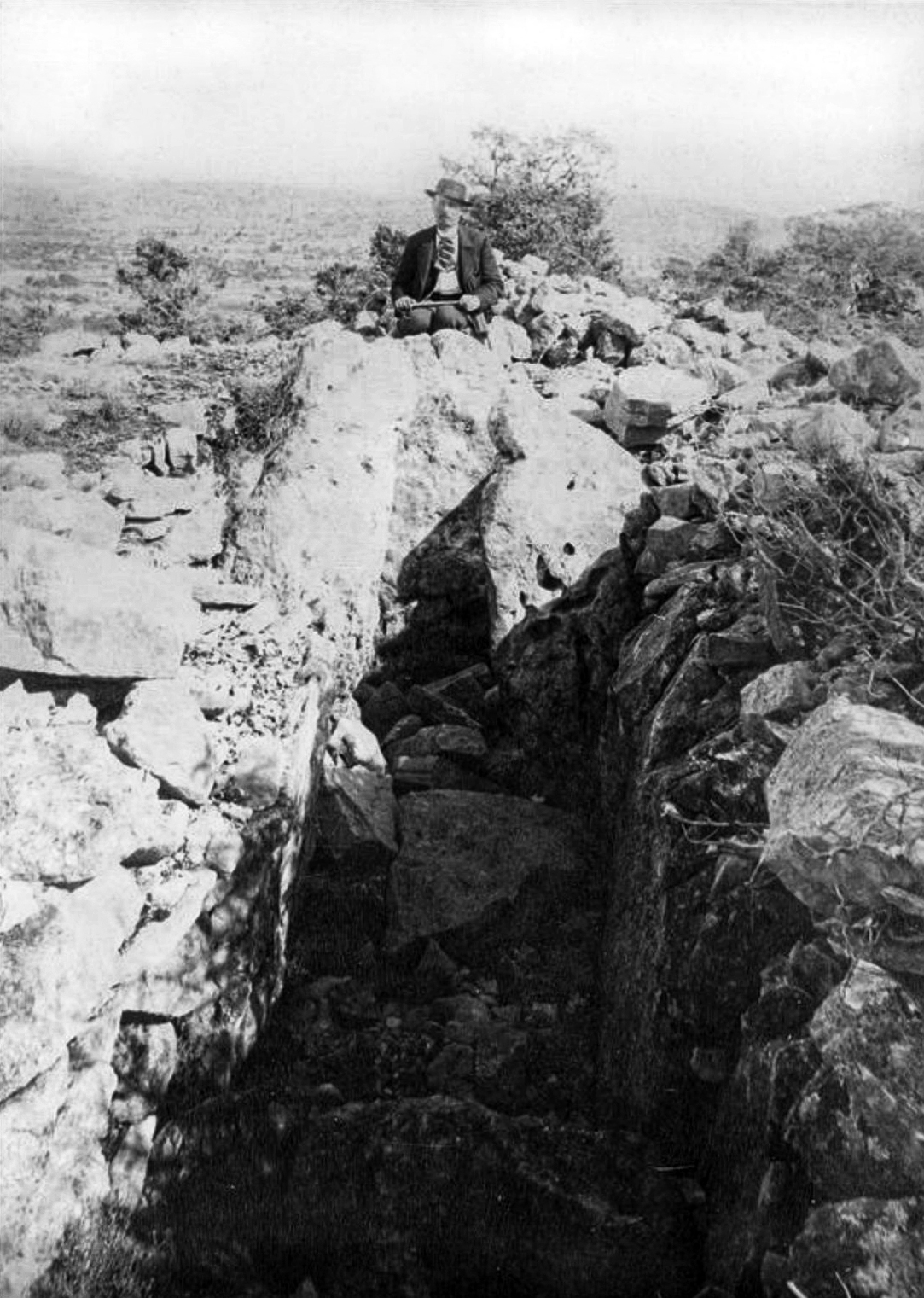 Dolmen de Colbas, Colle Basse I, ou de Bois D'Amon (Saint-Cézaire-sur ...